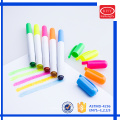 Assorted fluorescent colors rotated solid gel highlighter